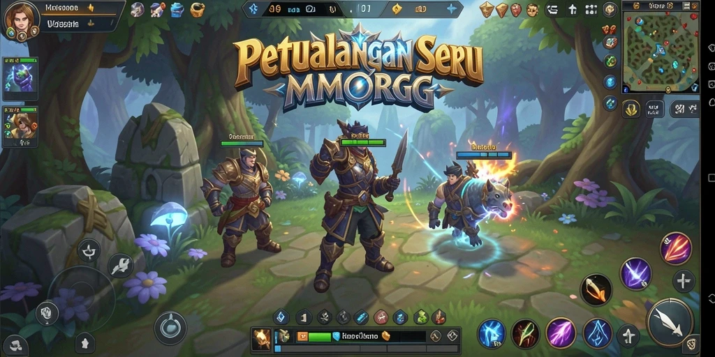 Gameplay seru dalam dunia fantastis 93337.