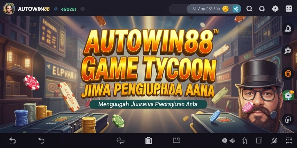 Tampilan gameplay Tycoon yang menarik dan realistis dalam AUTOWIN88.