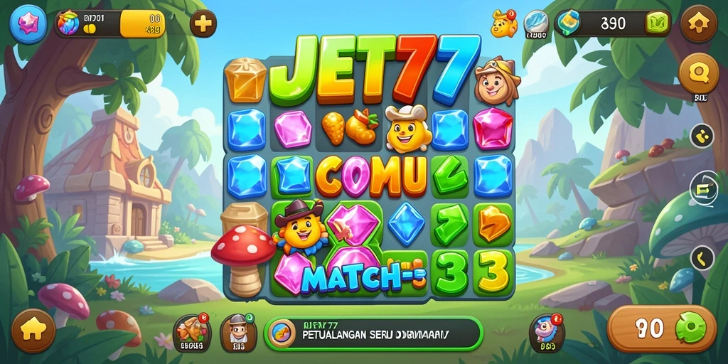 Gameplay seru dengan tantangan menarik di JET77.