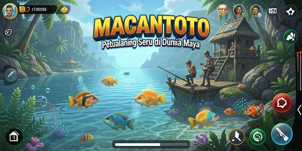 Tangkapan ikan seru dalam gameplay MACANTOTO yang menarik.
