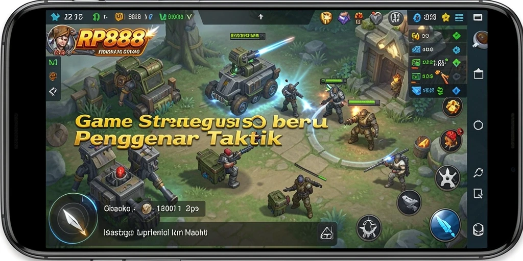 Gameplay menarik RP888 dengan grafis strategis yang memukau.