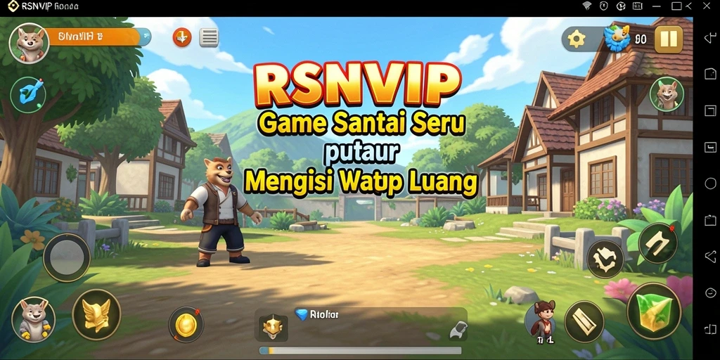 Screenshot gameplay RSNVIP yang menampilkan momen seru dalam permainan Casual.