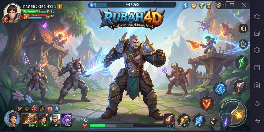 Tampilan gameplay RUBAH4D yang seru dan mendebarkan di dunia ARPG.