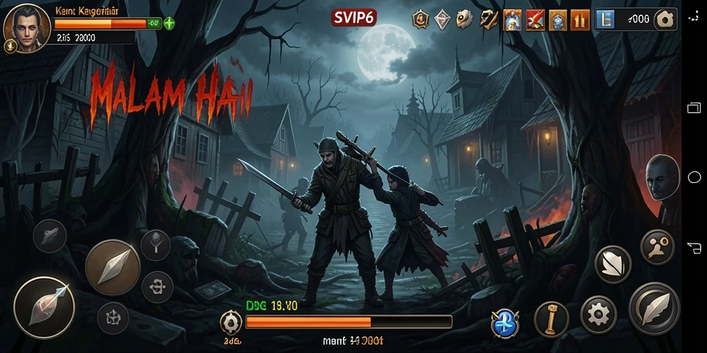 Gameplay SVIP6 yang penuh ketegangan dan kekhawatiran.