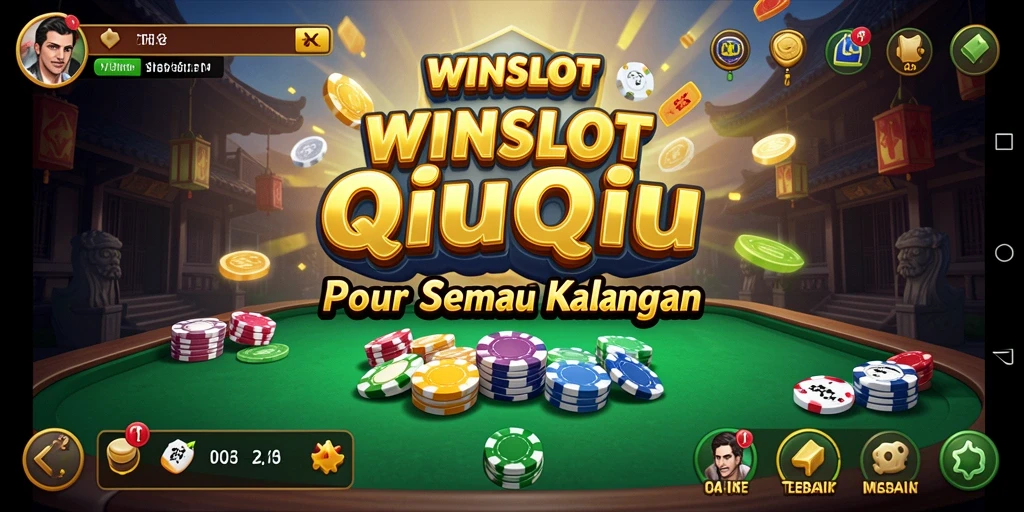Tampilan gameplay QiuQiu yang menarik dan interaktif.